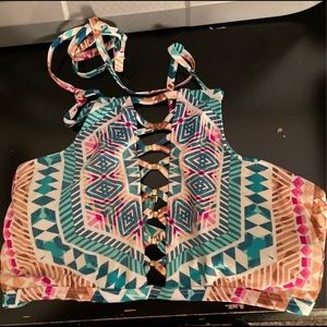 Bikini Halter Top. DO NOT have matching bottoms. Size Medium.